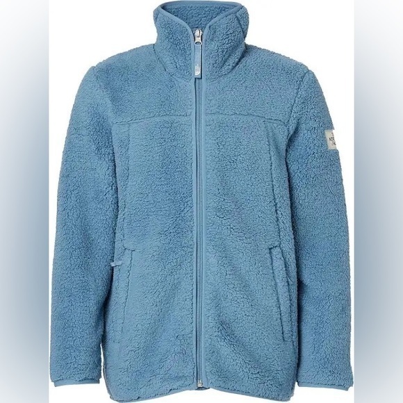 The North Face Girls' Campshire Full Zip size XL BLUE RS - Picture 1 of 9